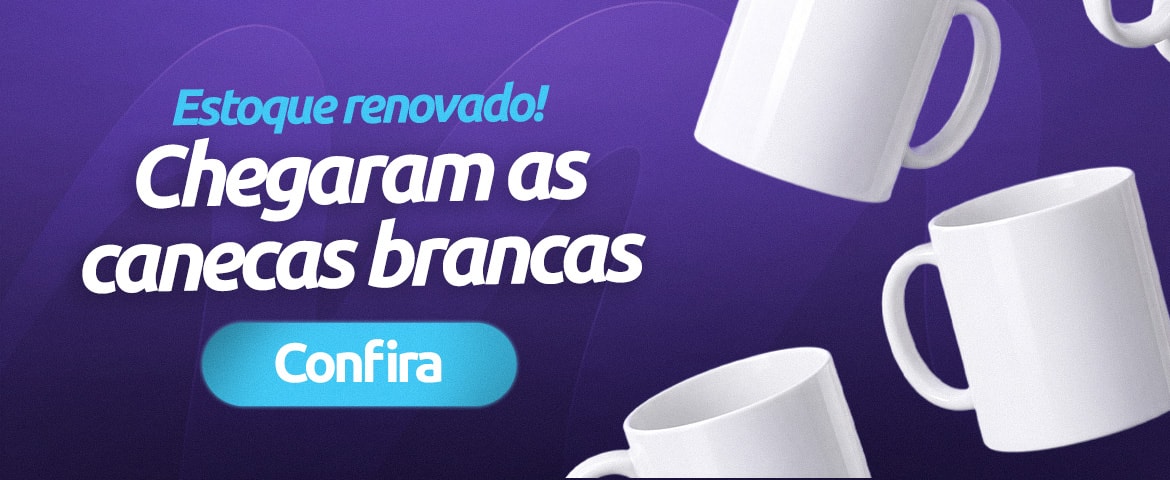 Caneca Branca Reposição - Desk