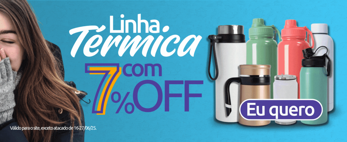 Perfeitos para estão, linha térmica 7%off no carrinho