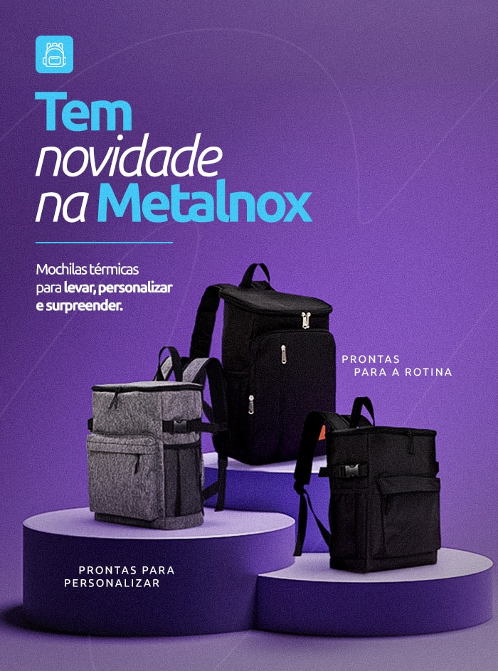 Banner Novo Mochila - Mobile