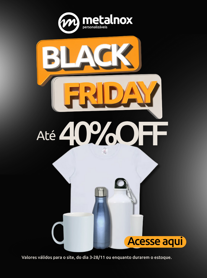 Aqui a Black é o mês todo, aproveite o estoque agora mesmo