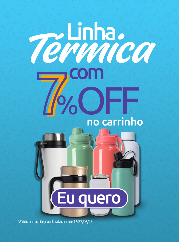 Perfeitos para estão, linha térmica 7%off no carrinho