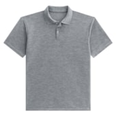 Camisa Polo Poliéster Mescla