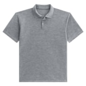 Camisa Polo Poliéster Mescla
