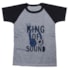 Camiseta Raglan Infantil Poliéster Mescla Para Sublimação