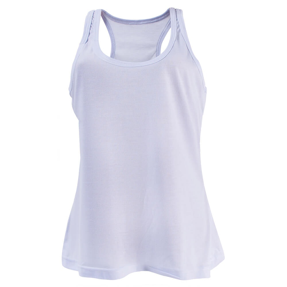 camiseta branca regata feminina