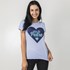 Camiseta T-shirt Feminina  Azul Serenity Para Sublimação - P
