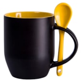 Caneca Mágica para Sublimação com Colher Interior Colorido