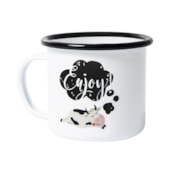 Caneca Para Sublimação De Alumínio Esmaltada 235ml