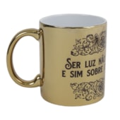 Caneca Para Sublimação Dourada Metalizado 325ml Caneca Para Sublimação Dourada Metalizado 325ml