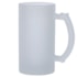 Kit 4 Canecas de Chopp Para Sublimação Com Vidro Jateado 475ml