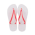 Chinelo Para Sublimação Vermelho Com Tecido Branco 21/22
