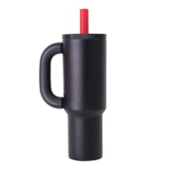 Copo Térmico Inox Funny Preto de 1100ml