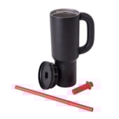 Copo Térmico Inox Funny Preto de 1100ml