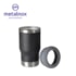 Copo Termico Inox Preto C/ Abridor Cerveja 3 Em 1 420ml