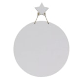 Enfeite de Porta Para Sublimação Com Estrela Em Mdf Enfeite de Porta Para Sublimação Com Estrela Em Mdf