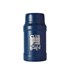 Garrafa Térmica de 800ml Azul Inox + Colher dobrável + Bag Térmica - Sem Resina
