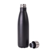 Garrafa Térmica Urban Preta Sem Resina de 500ml