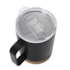 Kit 1 Caneca Termica Inox  Office C/ Tampa Preta 350ml Sem Resina
