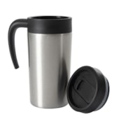 Kit 1 Copo Inox C/ Interior Plastico Nomad Prata 350ml