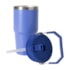 Kit 1 Copo Termico Inox Flip C/  Alca Azul 590ml