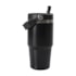 Kit 1 Copo Termico Inox Flip C/  Alca Preta  590ml  Sem Resina