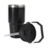 Kit 1 Copo Termico Inox Flip C/  Alca Preta  590ml  Sem Resina