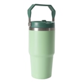 Kit 1 Copo Termico Inox Flip C/  Alca Verde 590ml