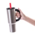 Kit 1 Copo Termico Inox Funny Prata de 1100ml

