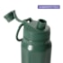 Kit 1 Garrafa Termi Inox Aquamax C/ Alca Verde Fosca 750ml S/ Resi