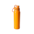 Kit 1 Garrafa Termica Inox Aquamax C/ Alca Laranja 750ml