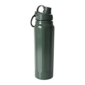 Kit 1 Garrafa Termica Inox Aquamax C/ Alca  Verde 750ml