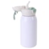 Kit 1 Garrafa Termica Inox Para Sublimacao Alce Tampa Cinza de 500ml