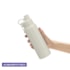 Kit 1 Garrafa Térmica Inox Para Sublimação Aquamax C/ Alça Branca Fosca 750ml