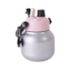 Kit 1 Garrafa Termica Puffy Prata de 600ml - Sem Resina