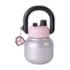 Kit 1 Garrafa Termica Puffy Prata de 600ml - Sem Resina