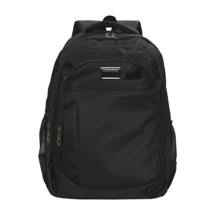 Kit 1 Mochila  Pro  Preta C/ Placa Poliester 30l