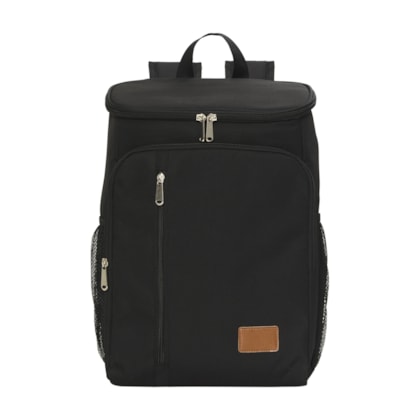 Kit 1 Mochila Smart Preta Termica Poliester 18l