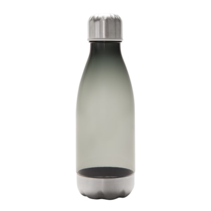 Kit 1 Squeeze de Plastico Urban Preta Sem Resina de 500ml