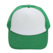 Kit 10 Boné Para Sublimação Com Tela E Aba Verde
