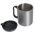 Kit 100 Caneca Viagem Para Sublimação Com Tampa 250ml de Inox