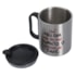 Kit 100 Caneca Viagem Para Sublimação Com Tampa 250ml de Inox