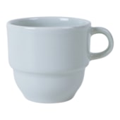 Kit 12 Canecas de Cêramica Para Sublimação Cinza Inverno de 200ml