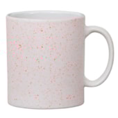 Kit 12 Canecas de Cerâmica Splash Para Sublimação Branca Com Laranja Neon Fosca 310ml Kit 12 Canecas de Cerâmica Splash Para Sublimação Branca Com Laranja Neon Fosca 310ml