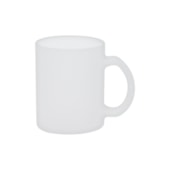 Kit 12 Canecas Para Sublimação de Vidro Jateado 325ml