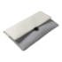 Kit 12 Necessaire Envelope Bege Cinza Poliéster 20x12cm