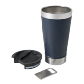 Kit 2 Copo Térmico Azul Special de Inox Com Tampa 502ml - Sem Resina