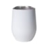 Kit 2 Copo Termico de Inox Parede Dupla Com Tampa Branco Para Sublimacao 350ml