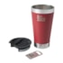 Kit 2 Copo Térmico Vermelho Special de Inox Com Tampa 502ml - Sem Resina