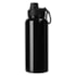 Kit 2 Garrafa Squeeze Térmica Com Tampa Emborrachada  Preta de 900ml - Sem Resina