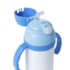 Kit 2 Garrafa Térmica Inox Para Sublimação Com Pegador Azul de 330ml